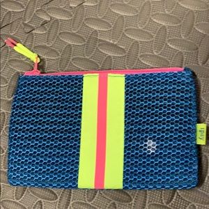 Blue mesh Ipsy bag